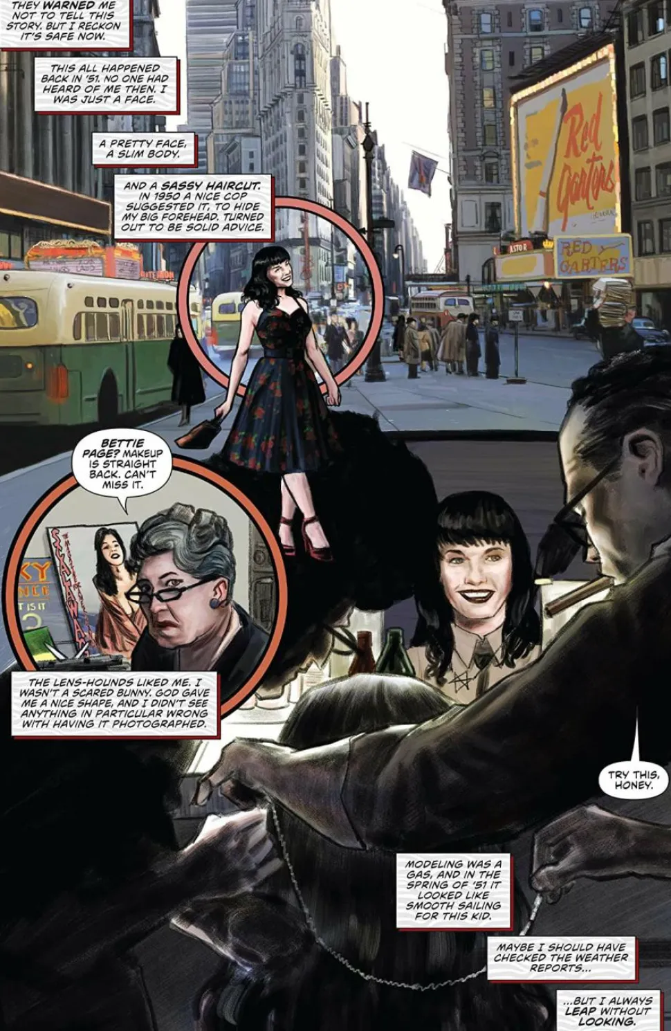 Bettie Page - Volume 01 Bettie in Hollywood Trade Paperback Book