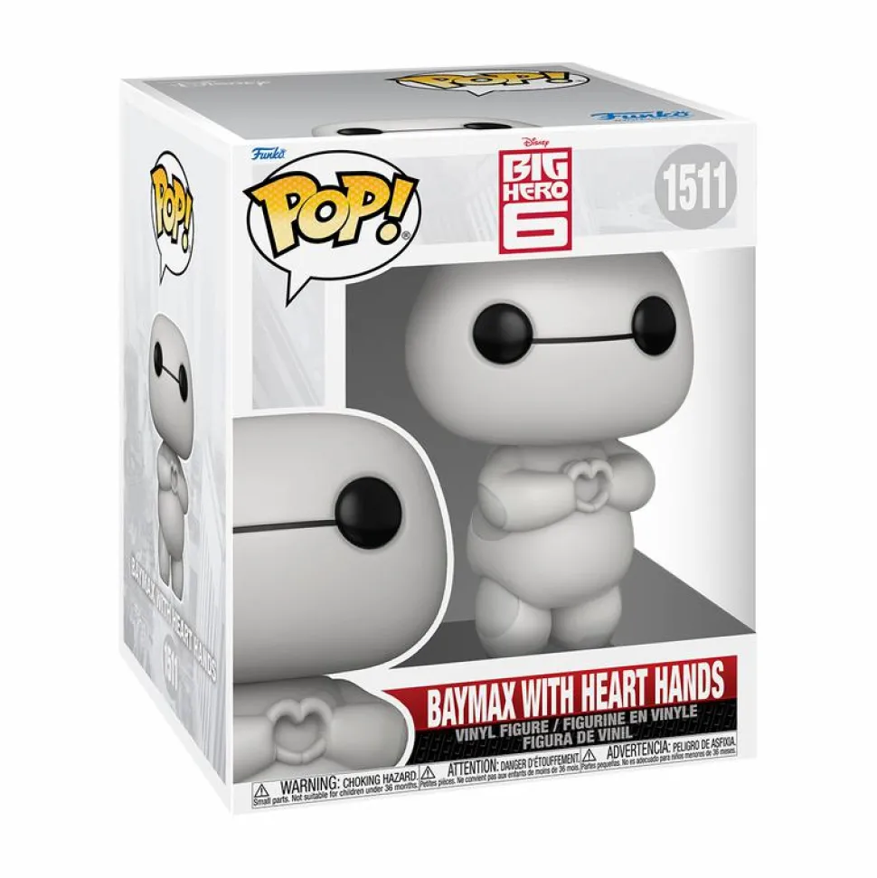 Big Hero 6 - Baymax with Heart Hands Super Sized 6" Pop! Vinyl Figure