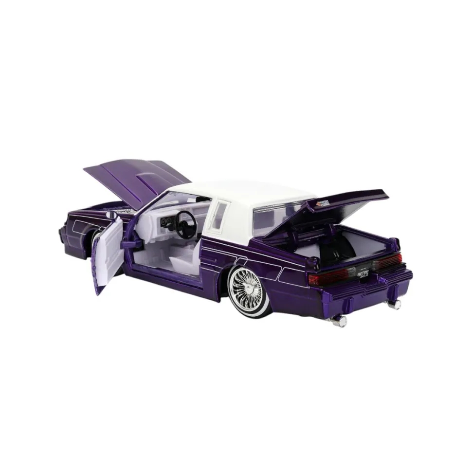 Big Time Muscle - 1987 Buick Grand National (Purple) 1/24th Scale Die-Cast Vehicle Replica