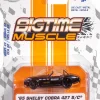 Big Time Muscle - Black & Gold 1965 Shelby Cobra 427 S/C 1/64th Scale Die-Cast Vehicle Replica (Wave 22)