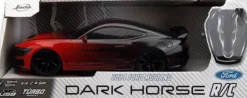Big Time Muscle - Black & Pink 2024 Ford Mustang Dark Horse 1/16th Scale R/C Remote Control Vehicle Replica