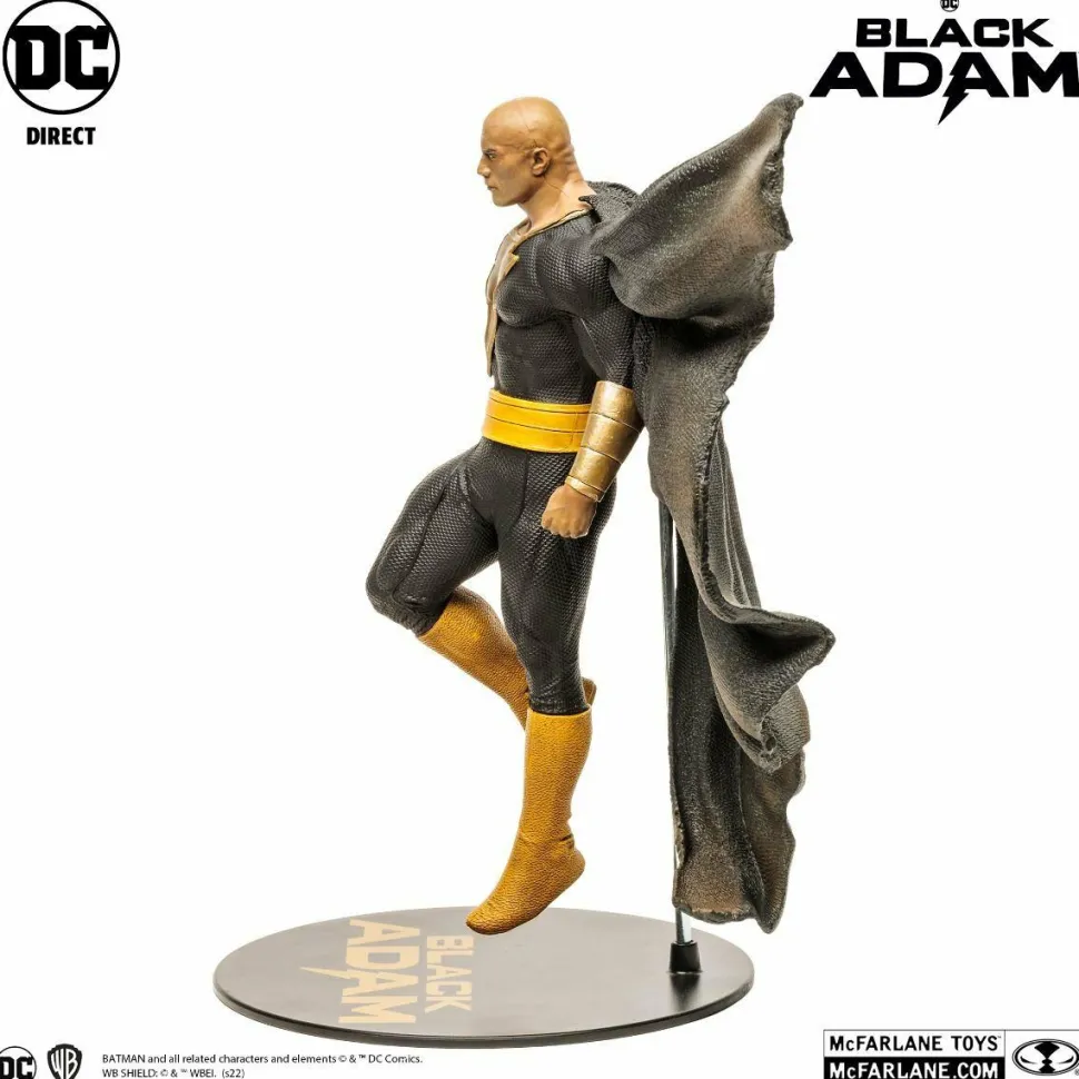 Black Adam (2022) - Black Adam by Jim Lee 12” PVC Statue