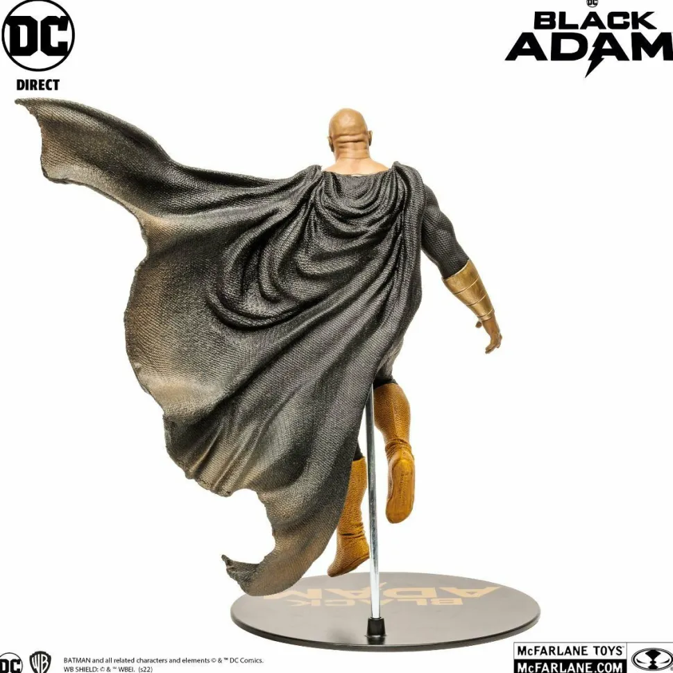 Black Adam (2022) - Black Adam by Jim Lee 12” PVC Statue