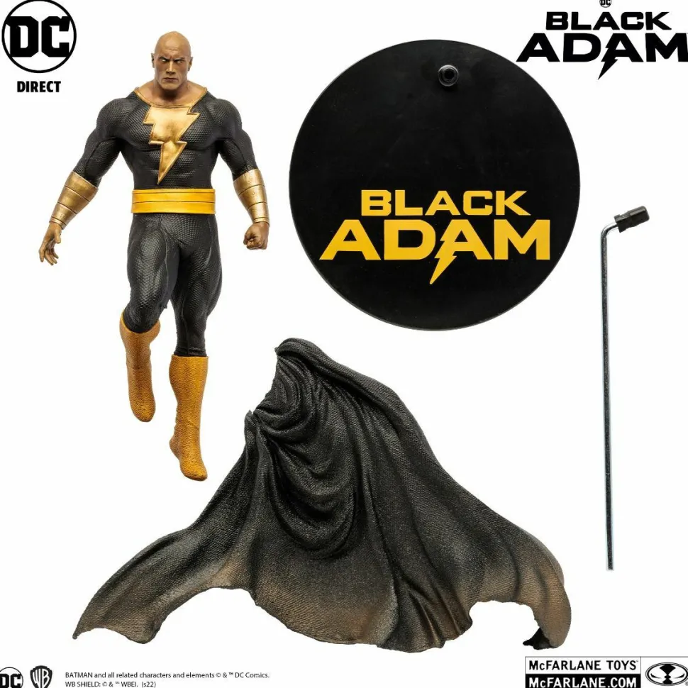 Black Adam (2022) - Black Adam by Jim Lee 12” PVC Statue