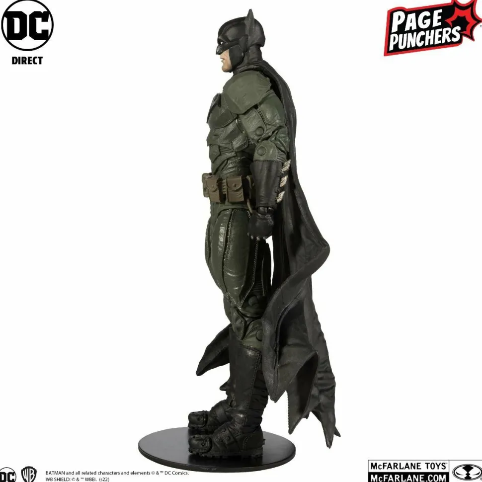 Black Adam - Batman with Comic Book Page Punchers 7” Scale Action Figure Pack