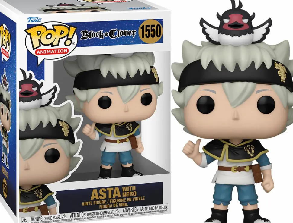 Black Clover - Asta with Nero Pop! Vinyl Figure