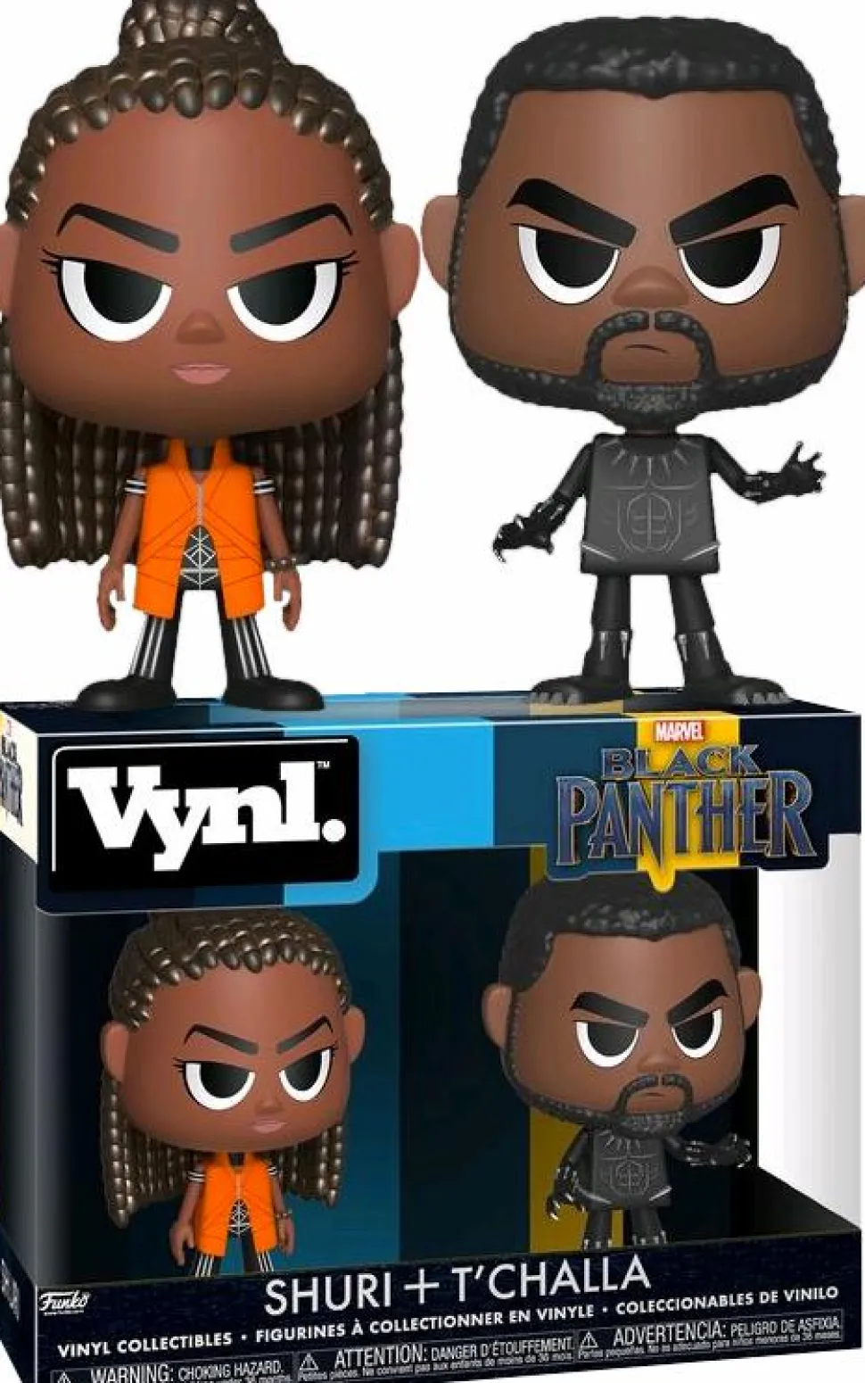 Black Panther (2018) - Black Panther & Shuri Vynl. Vinyl Figure 2-Pack