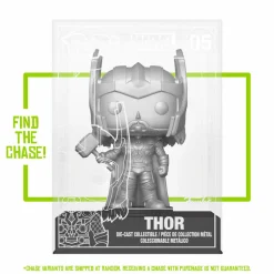 Black Panther (2009) - Black Panther & Thor Diecast Metal Pop! Vinyl Figure Bundle (Funko / Popcultcha Exclusive) (Set of 2)
