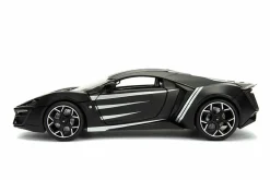 Black Panther - Lykan Hypersport with Black Panther 1/24th Scale Hollywood Rides Die-Cast Vehicle