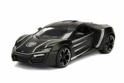 Black Panther - Lykan Hypersport with Black Panther 1/24th Scale Hollywood Rides Die-Cast Vehicle
