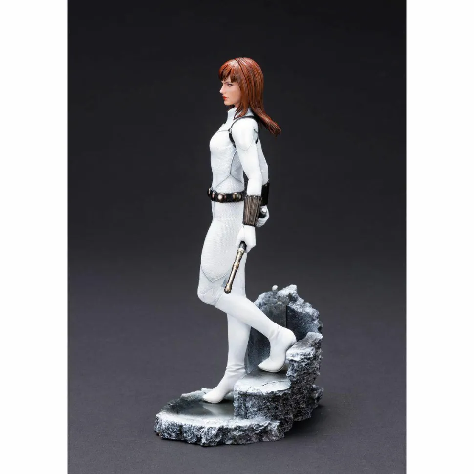 Black Widow - Black Widow White Costume Ver. ArtFX Premier 1/10th Scale Statue
