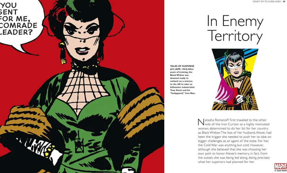 Black Widow - Secrets of a Super-Spy Hardcover Book