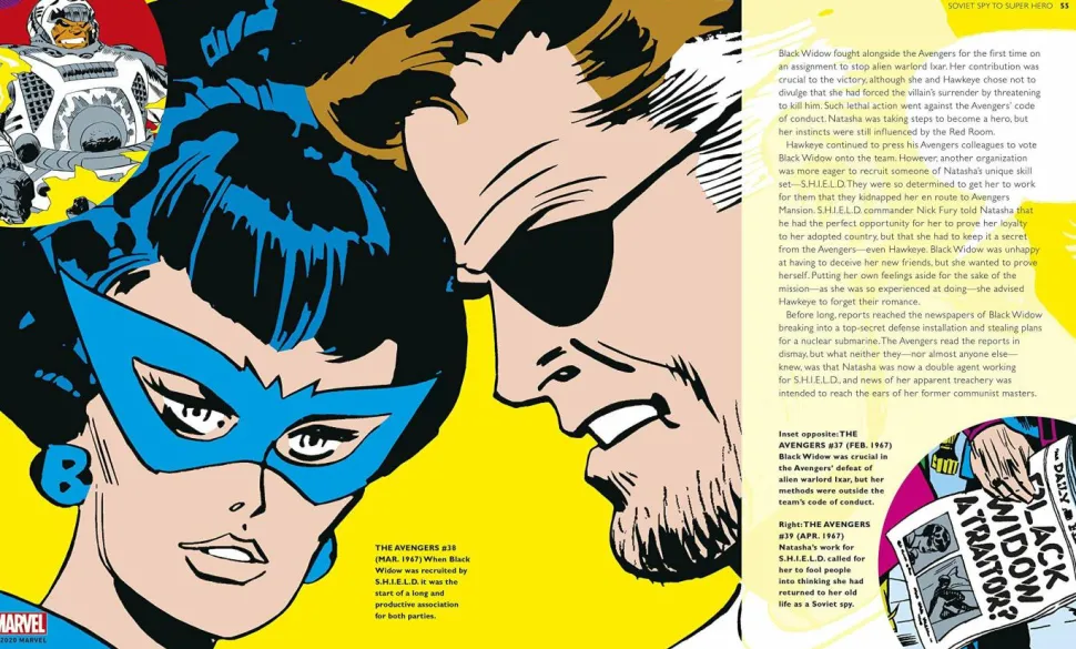 Black Widow - Secrets of a Super-Spy Hardcover Book