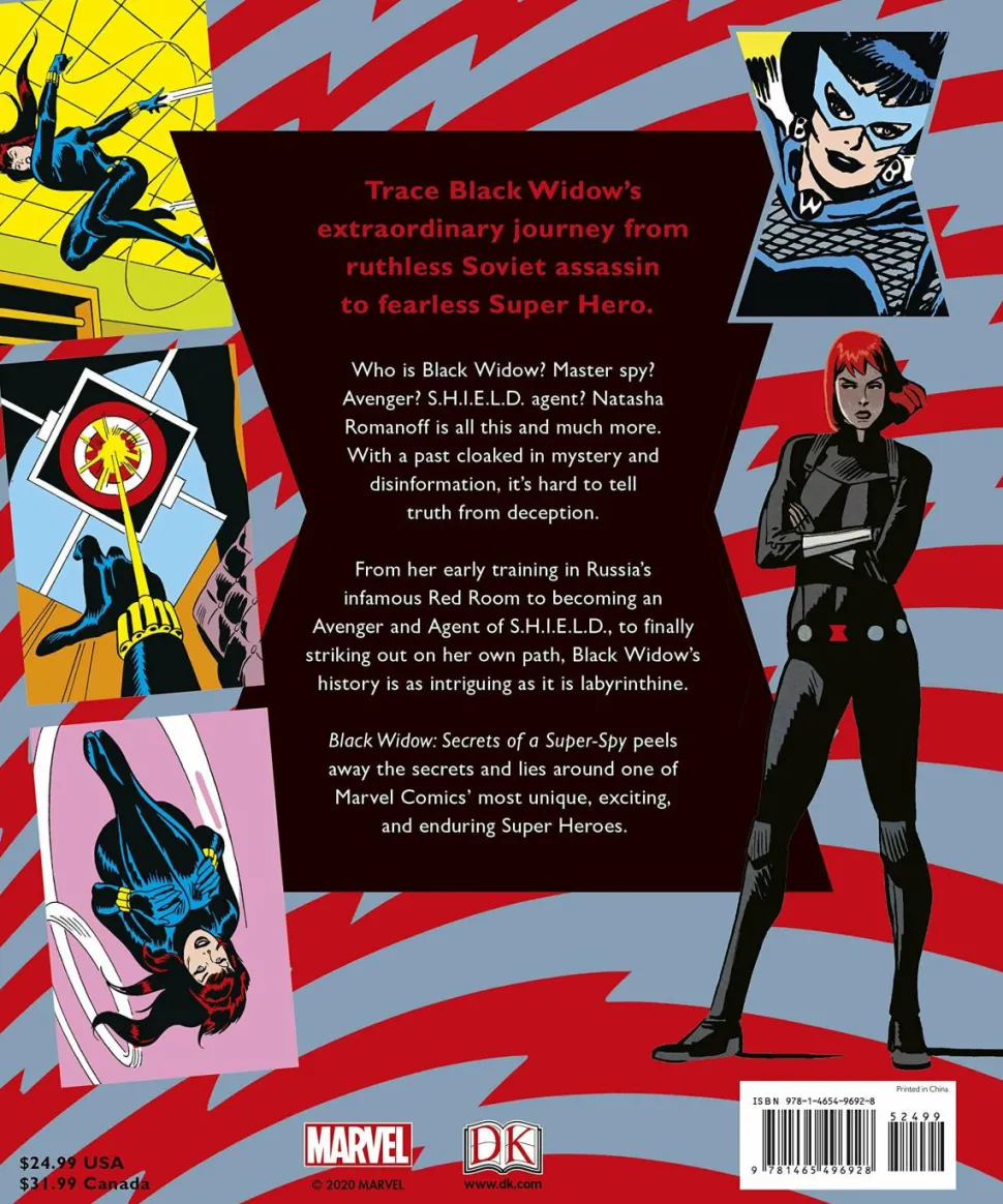 Black Widow - Secrets of a Super-Spy Hardcover Book