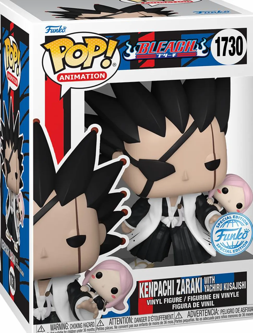 Bleach - Kenpachi Zaraki with Yachiru Kusajishi Pop! Vinyl Figure