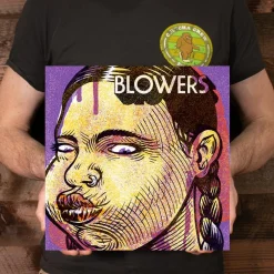 Blowers - Blown Again LP Vinyl Record (Violet Coloured Vinyl)