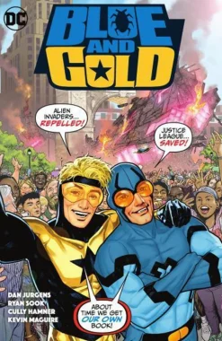 Blue & Gold by Dan Jurgens Trade Paperback Book