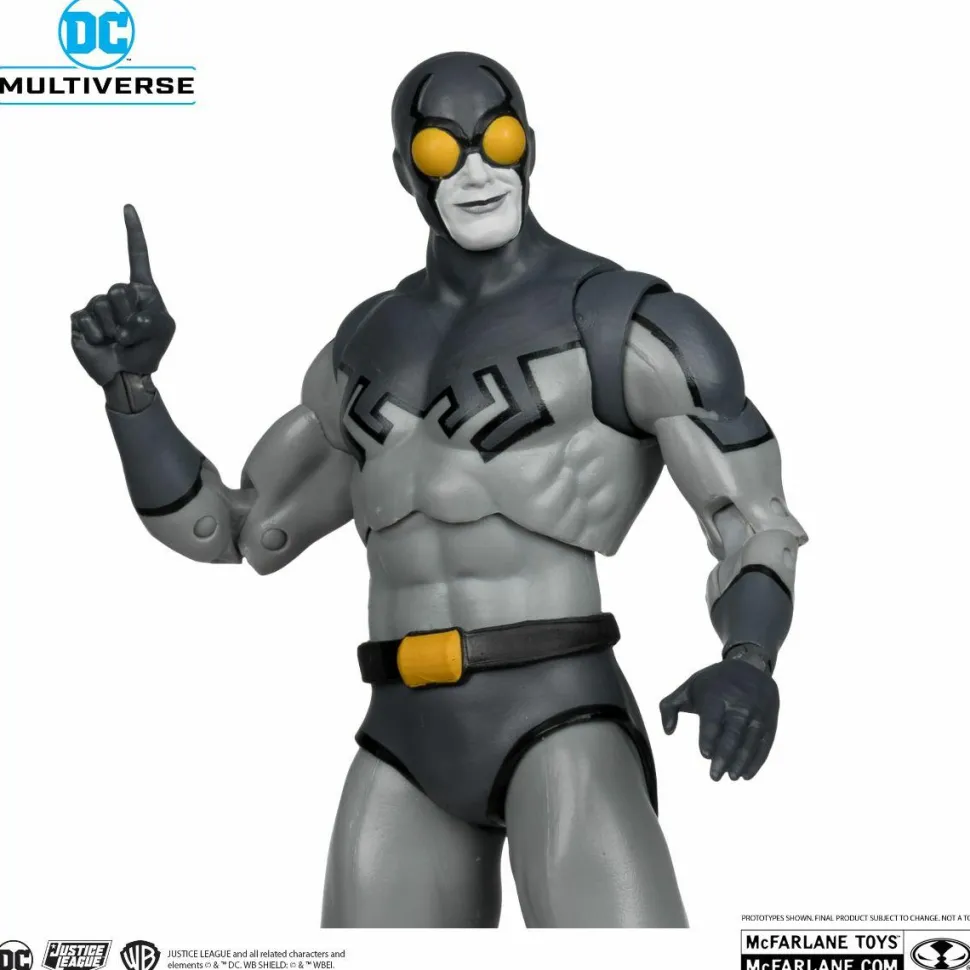 Blue Beetle - Blue Beetle Black & White Accent Edition DC Multiverse Gold Label 7" Scale Action Figure