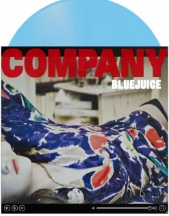Bluejuice - Company LP Vinyl Record (Cyan Blue Coloured Vinyl)