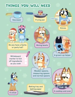 Bluey - Bluey and Bingo's Christmas Cookbook: Yummy Recipes, for Real Life Hardcover Book