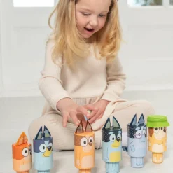 Bluey - Bluey Wooden Character Skittles Set