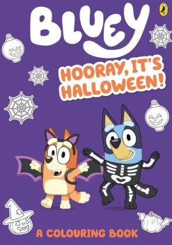 Bluey - Hooray, It's Halloween! A Colouring Book Paperback