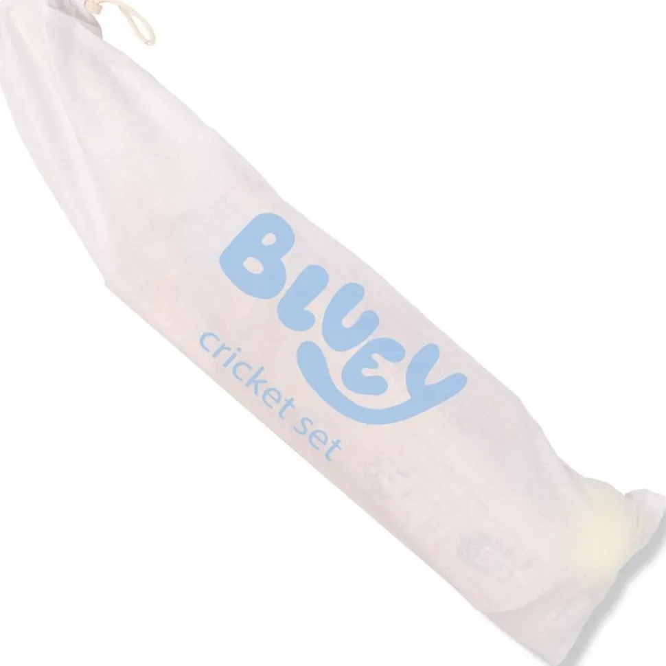 Bluey - Wooden Cricket Set