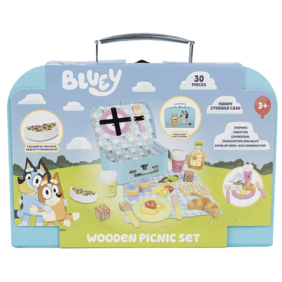 Bluey - Wooden Picnic Set
