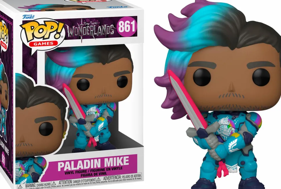 Borderlands: Tiny Tina’s Wonderland - Paladin Mike Pop! Vinyl Figure
