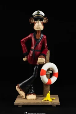 Bored Ape Yacht Club - Bored Captain Ape 1/8th Scale Statue
