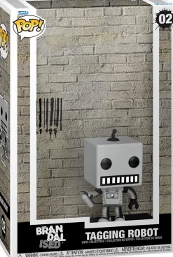 Brandalised - Tagging Robot by Banksy Pop! Art Cover Vinyl Figure