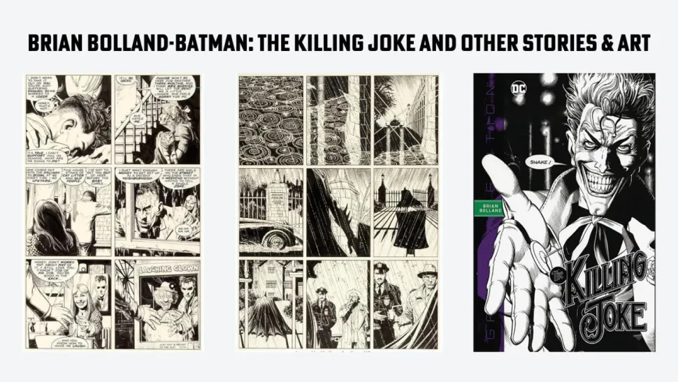 Brian Bolland Batman: The Killing Joke and Other Stories & Art Gallery Edition Hardcover Book
