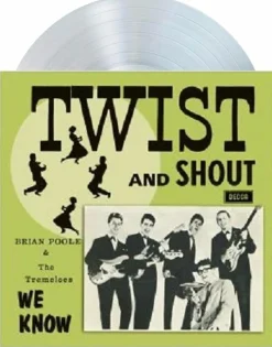 Brian Poole & The Tremeloes - Twist and Shout 7" Vinyl Record (2024 Record Store Day Exclusive Clear Vinyl)