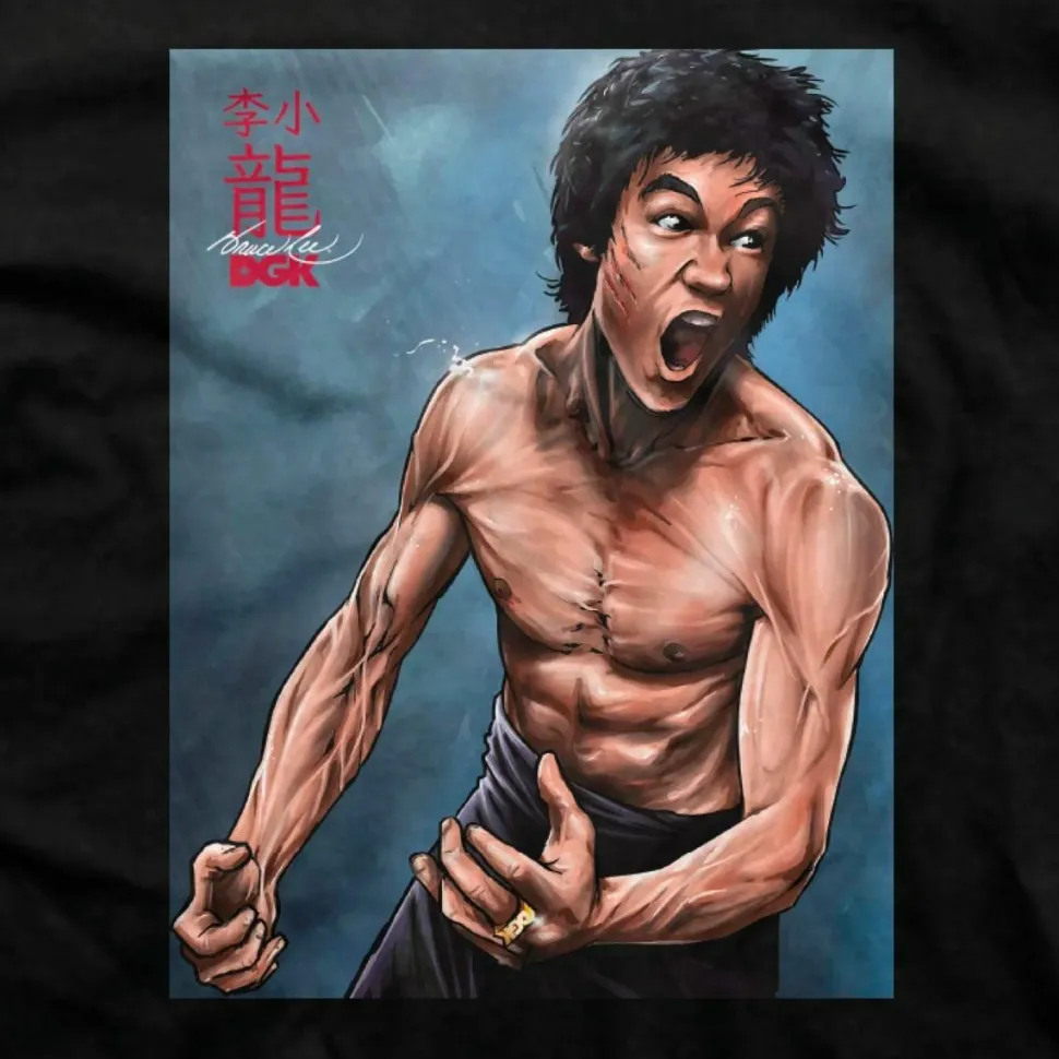 Bruce Lee - DGK x Bruce Lee No Way As Way Black T-Shirt