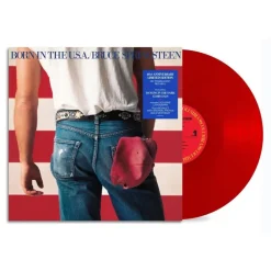 Bruce Springsteen - Born in the U.S.A. 40th Anniversary LP Vinyl Record (Translucent Red Coloured Vinyl)