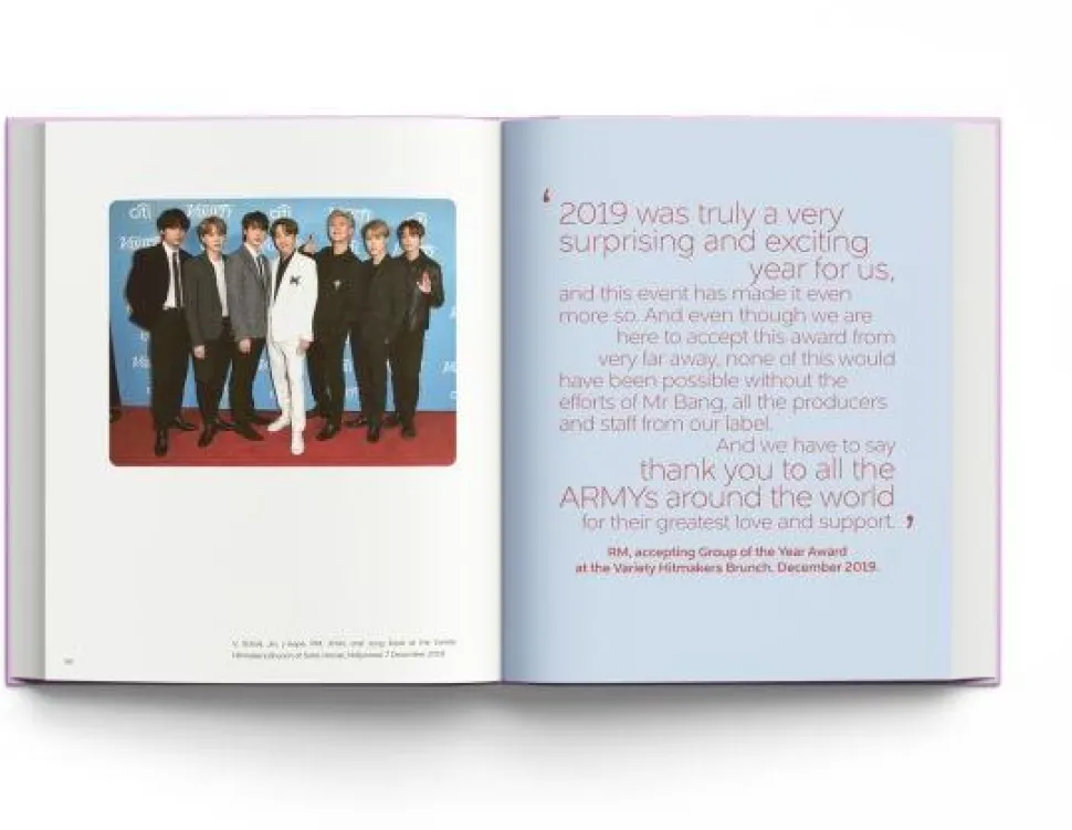 BTS - BTS and the Clothes They Wear Hardcover Book