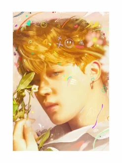 BTS - Love Yourself: Jimin Fine Art Print by Kildren