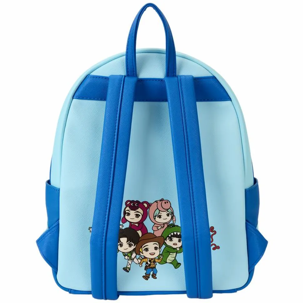 BTS x Toy Story - TinyTAN 10" Faux Leather Mini Backpack