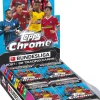 Bundesliga Football (Soccer) - 2021/22 Topps Chrome Soccer Trading Cards Hobby Box (Display of 18)