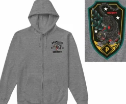 Call of Duty - Call of Duty x Primitive Black Jaguar Athletic Heather Sweatshirt Hoodie