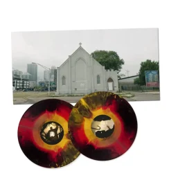 Candyman (2021) - Original Motion Picture Soundtrack by Robert Aiki Aubrey Lowe 2xLP Vinyl Record (Red & Yellow Marbled Coloured Vinyl)