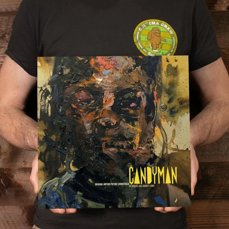 Candyman (2021) - Original Motion Picture Soundtrack by Robert Aiki Aubrey Lowe 2xLP Vinyl Record (Red & Yellow Marbled Coloured Vinyl)