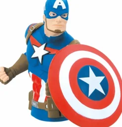 Captain America - Captain America Bust 6" PVC Money Bank