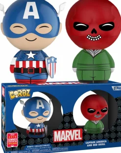 Captain America - Captain America & Red Skull Dorbz Vinyl Figure 2-Pack (2018 Summer Convention Exclusive)