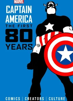 Captain America - The First 80 Years Hardcover Book