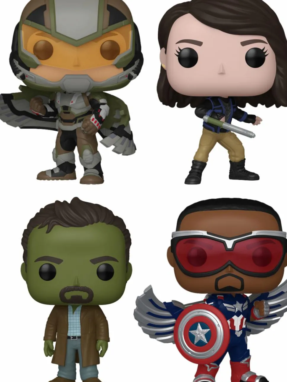 Captain America: Brave New World - A Weapon in Control Pop! Vinyl Bundle (Set of 4)