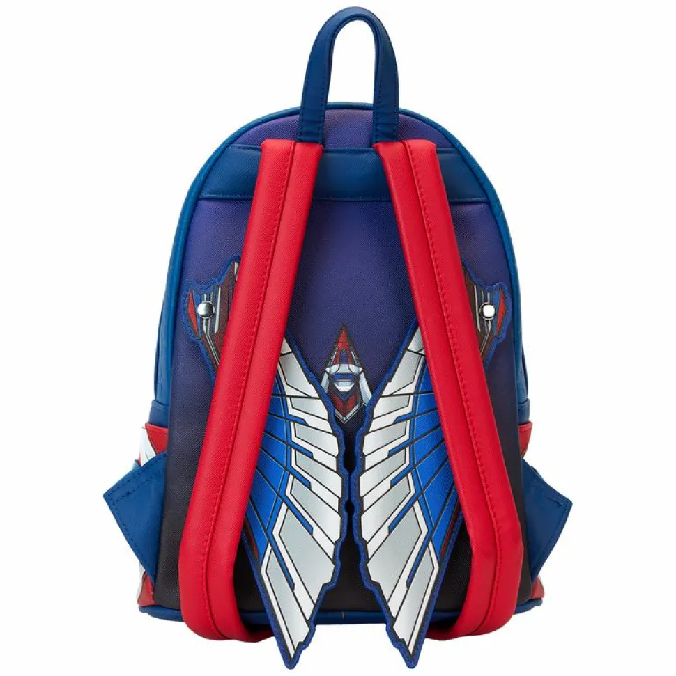 Captain America: Brave New World - Cosplay 10" Faux Leather Mini Backpack