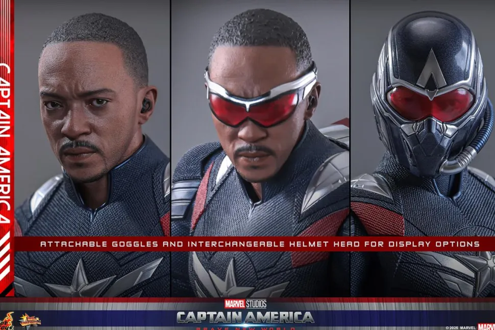 Captain America: Brave New World - Captain America 1/6th Scale Hot Toys Action Figure