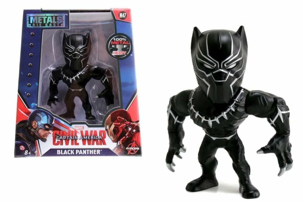 Captain America: Civil War - Black Panther 4” Metals Die-Cast Action Figure