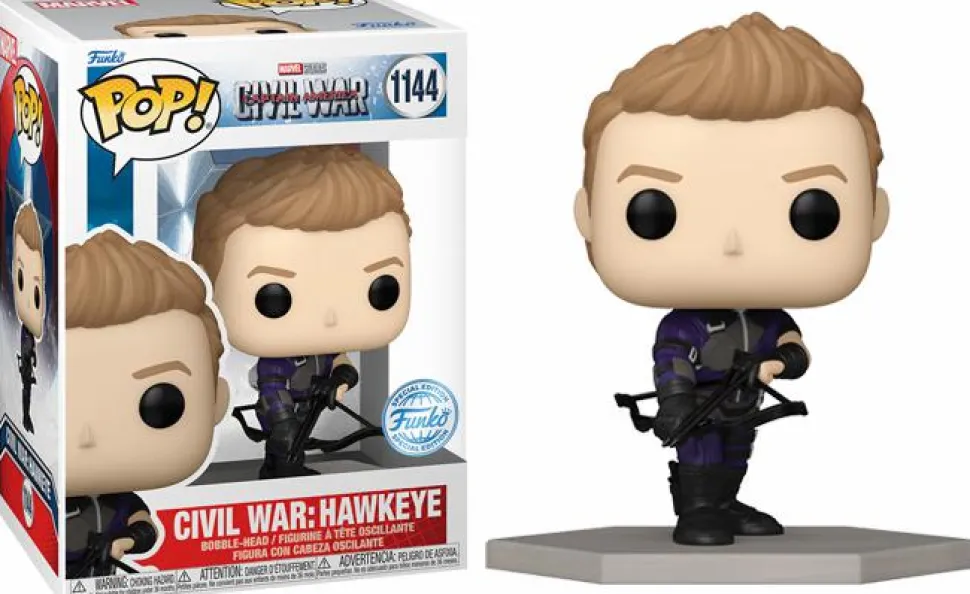 Captain America: Civil War - Hawkeye Build-A-Scene Pop! Vinyl Figure